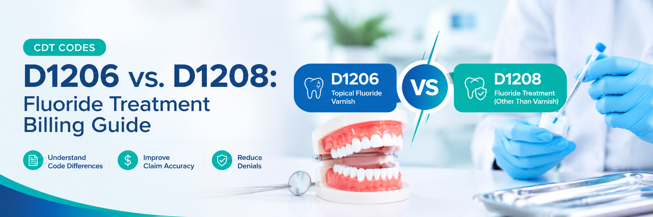 D1206 vs. D1208: Dental Fluoride Billing Guide (2026)